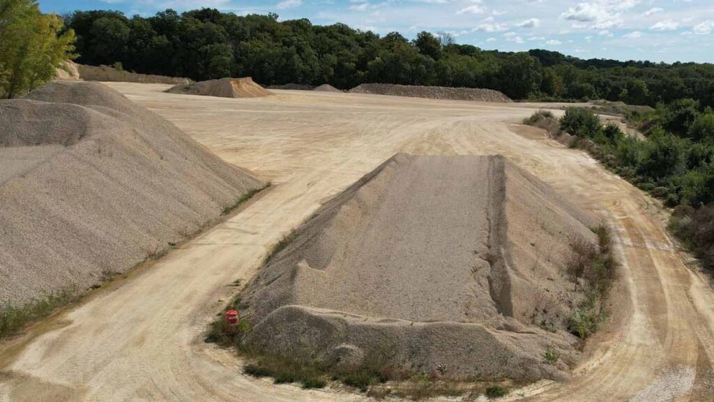 Compactable structural fill aggregate for base preparation